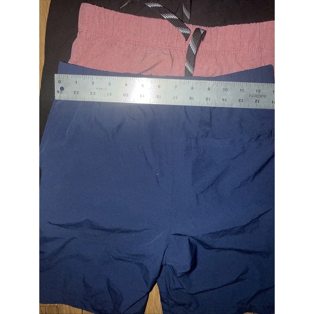 Old Navy Boys XL (14/16) Quick Dry Stretch  Athletic Shorts Lot Of 3 Black Blue